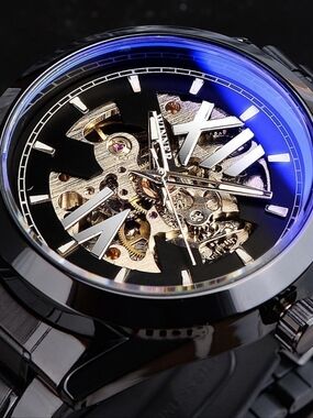 Mechanical Design Luxury Fashion Automatic Men's Skeleton Watch
